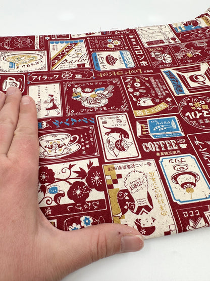 Pick Your Own | Mini Traveller Sling | Food | Upcycled Denim Paired with Hand Picked Japanese Fabrics