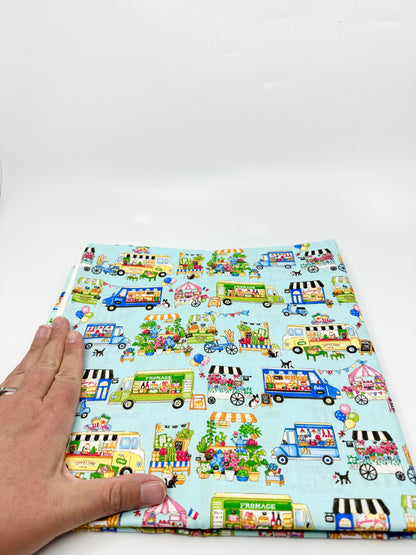 Pick Your Own | Small Box Bag | Food | Japanese Fabrics Handcrafted into Bags in Alberta, Canada