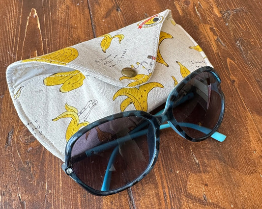 Glasses Case | Handmade in the Foothills of the Canadian Rockies from Hand-Selected Japanese Fabrics