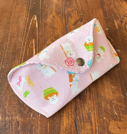 Glasses Case | Handmade in the Foothills of the Canadian Rockies from Hand-Selected Japanese Fabrics