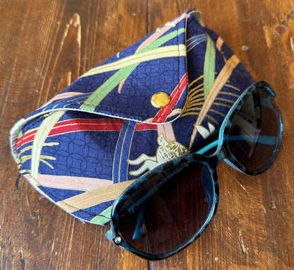 Glasses Case | Handmade in the Foothills of the Canadian Rockies from Hand-Selected Japanese Fabrics