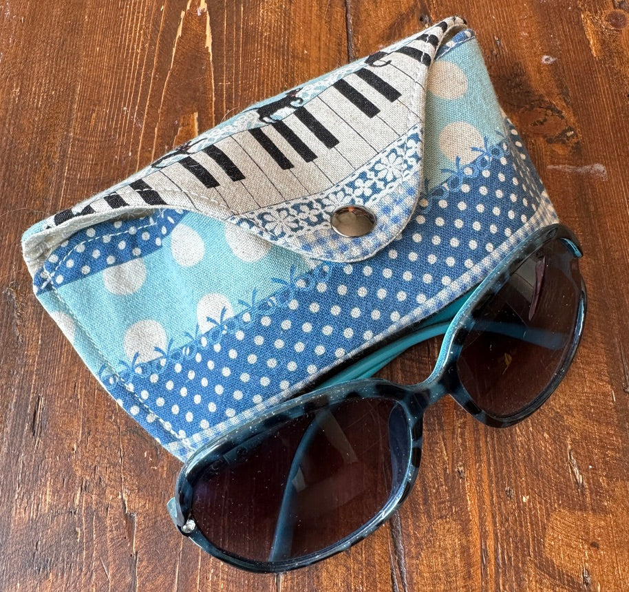 Glasses Case | Handmade in the Foothills of the Canadian Rockies from Hand-Selected Japanese Fabrics