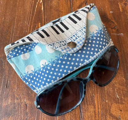 Glasses Case | Handmade in the Foothills of the Canadian Rockies from Hand-Selected Japanese Fabrics