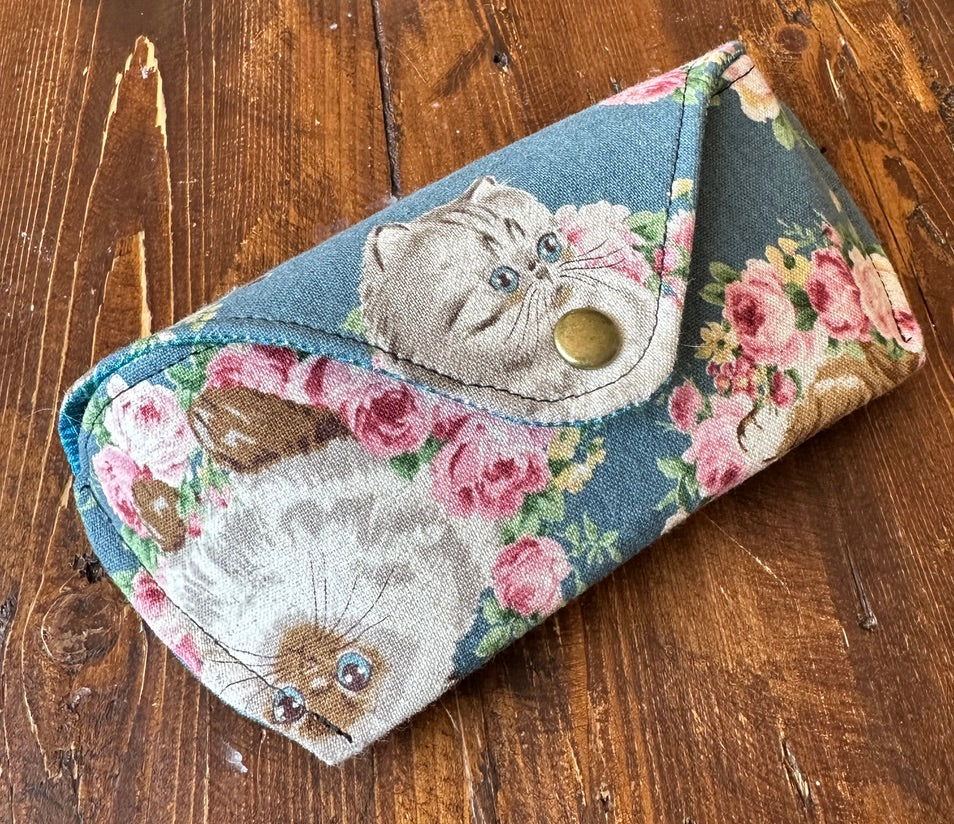 Glasses Case | Handmade in the Foothills of the Canadian Rockies from Hand-Selected Japanese Fabrics