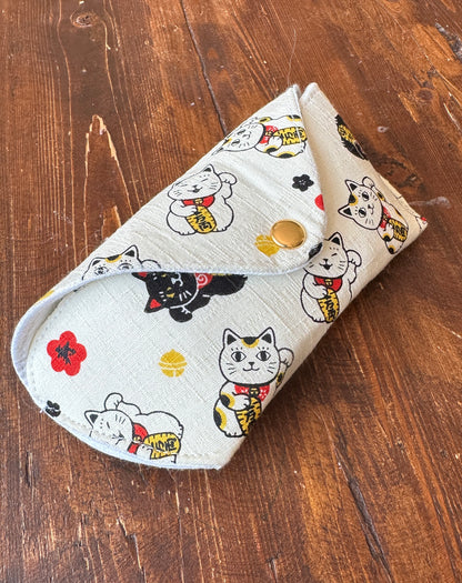 Glasses Case | Handmade in the Foothills of the Canadian Rockies from Hand-Selected Japanese Fabrics