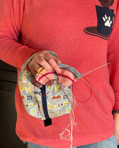 Small Box Bags | Dogs | Fabrics Hand Chosen in Japan, Bags Handmade in Alberta, Canada!