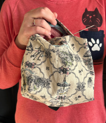 Small Box Bag | All the Other Prints | Japanese Fabrics Hand Chosen in Japan, Hand Crafted into Bags in Canada