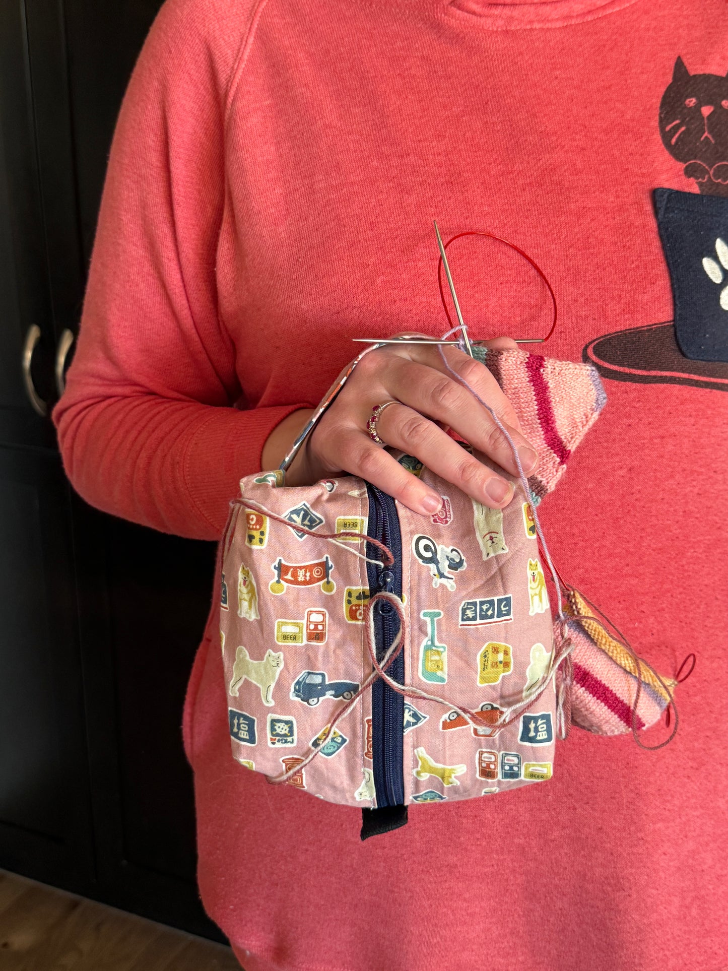 Small Box Bags | Dogs | Fabrics Hand Chosen in Japan, Bags Handmade in Alberta, Canada!