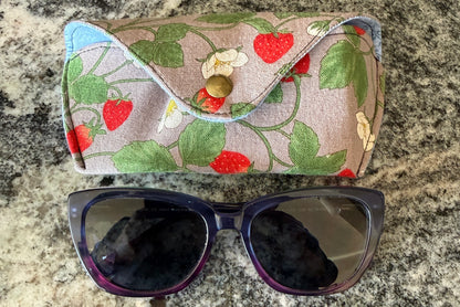 Glasses Case | Handmade in the Foothills of the Canadian Rockies from Hand-Selected Japanese Fabrics