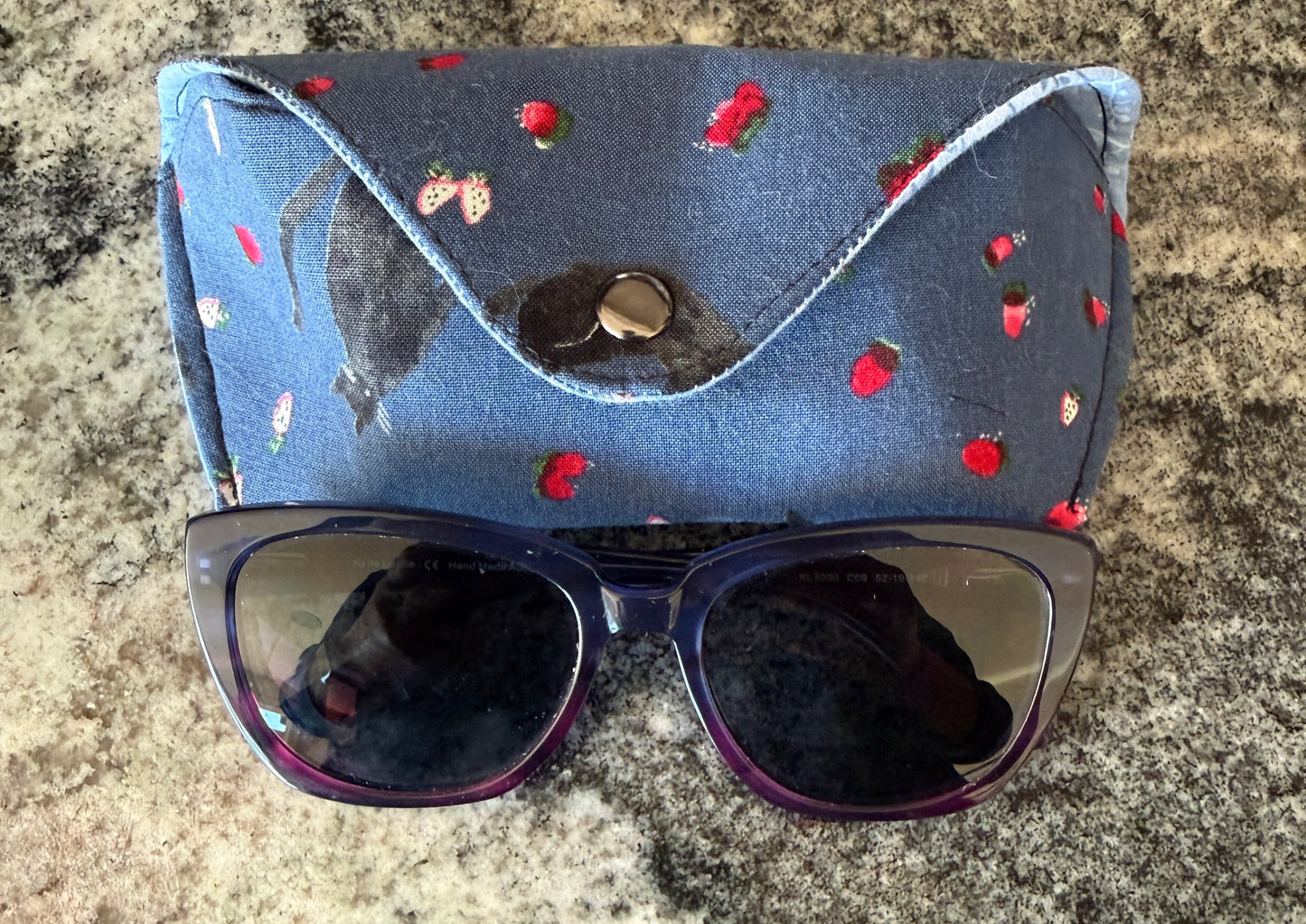 Glasses Case | Handmade in the Foothills of the Canadian Rockies from Hand-Selected Japanese Fabrics