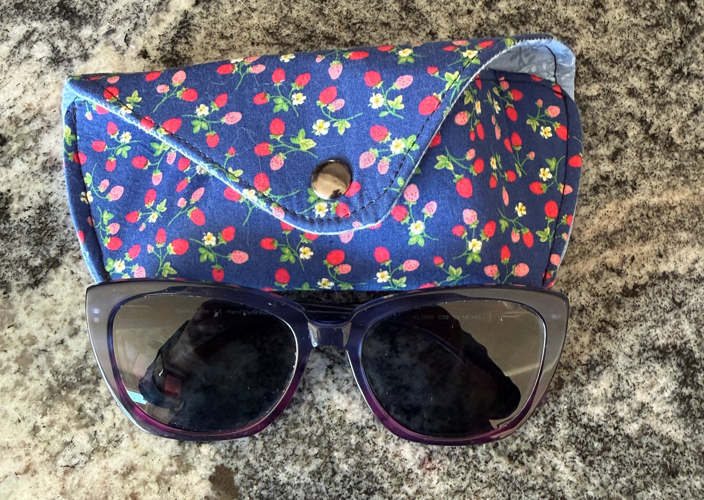 Glasses Case | Handmade in the Foothills of the Canadian Rockies from Hand-Selected Japanese Fabrics