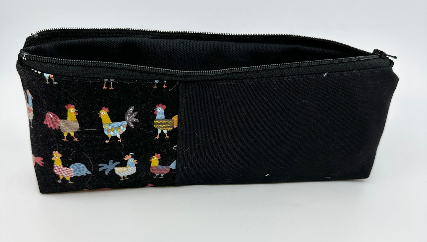 Canvas Pencil Pouch | Japanese Fabric Pencil Pouch Made in Canada