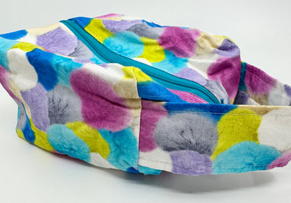 Small Box Bag | Bright Pom Poms