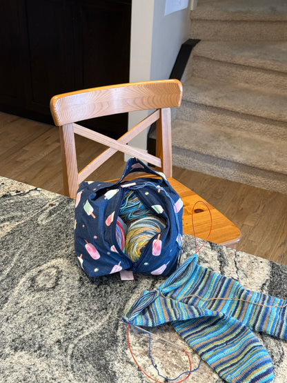 Small Box Bag | Food | Premium Japanese Fabrics Crafted into Bags in Alberta, Canada