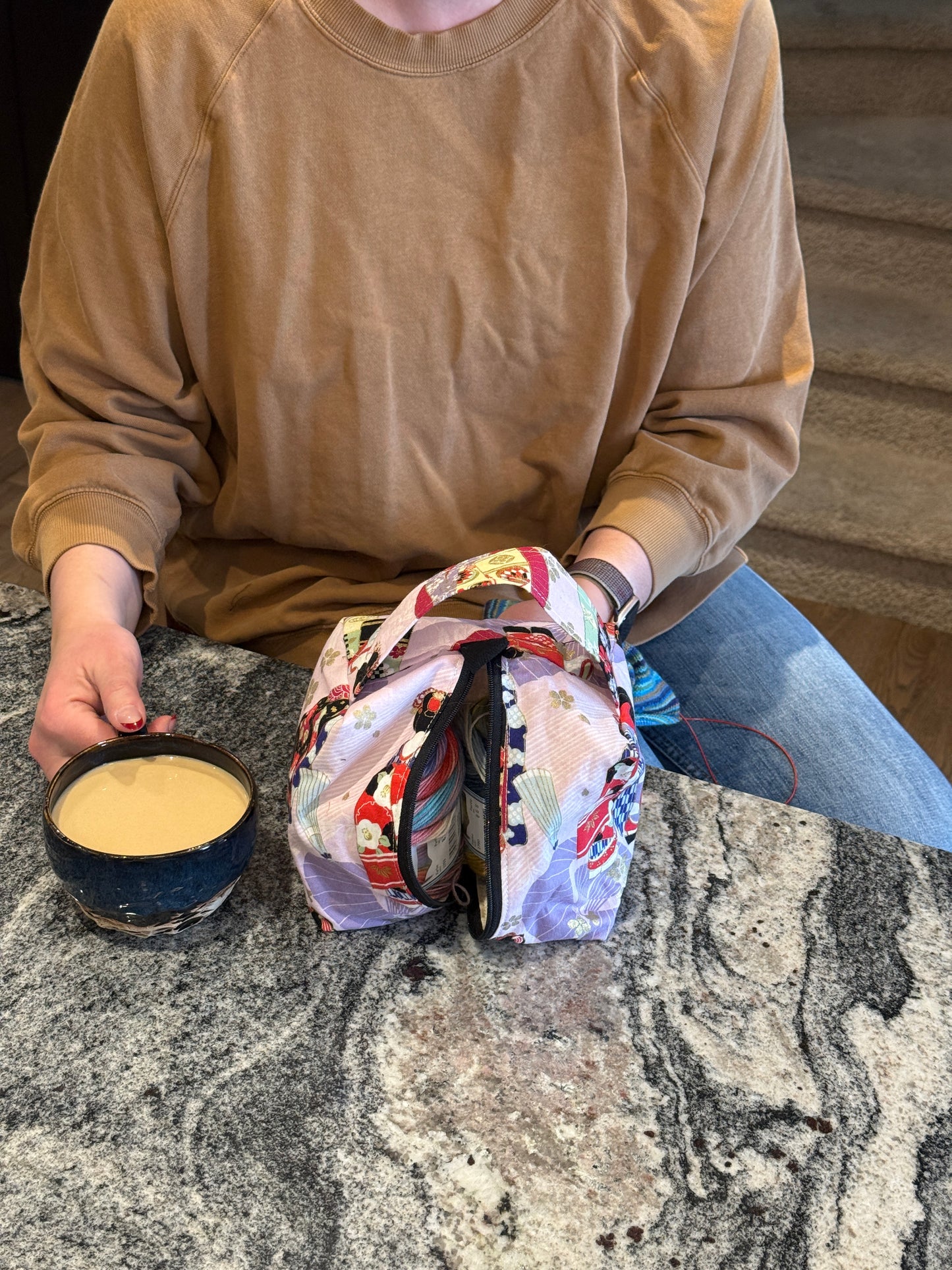 Small Box Bag | All the Other Prints | Japanese Fabrics Hand Chosen in Japan, Hand Crafted into Bags in Canada