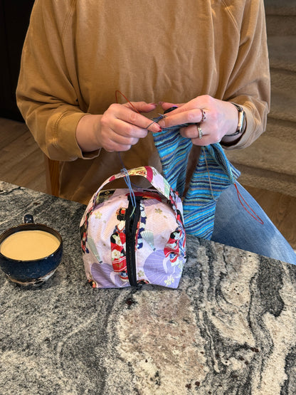 Small Box Bag | All the Other Prints | Japanese Fabrics Hand Chosen in Japan, Hand Crafted into Bags in Canada