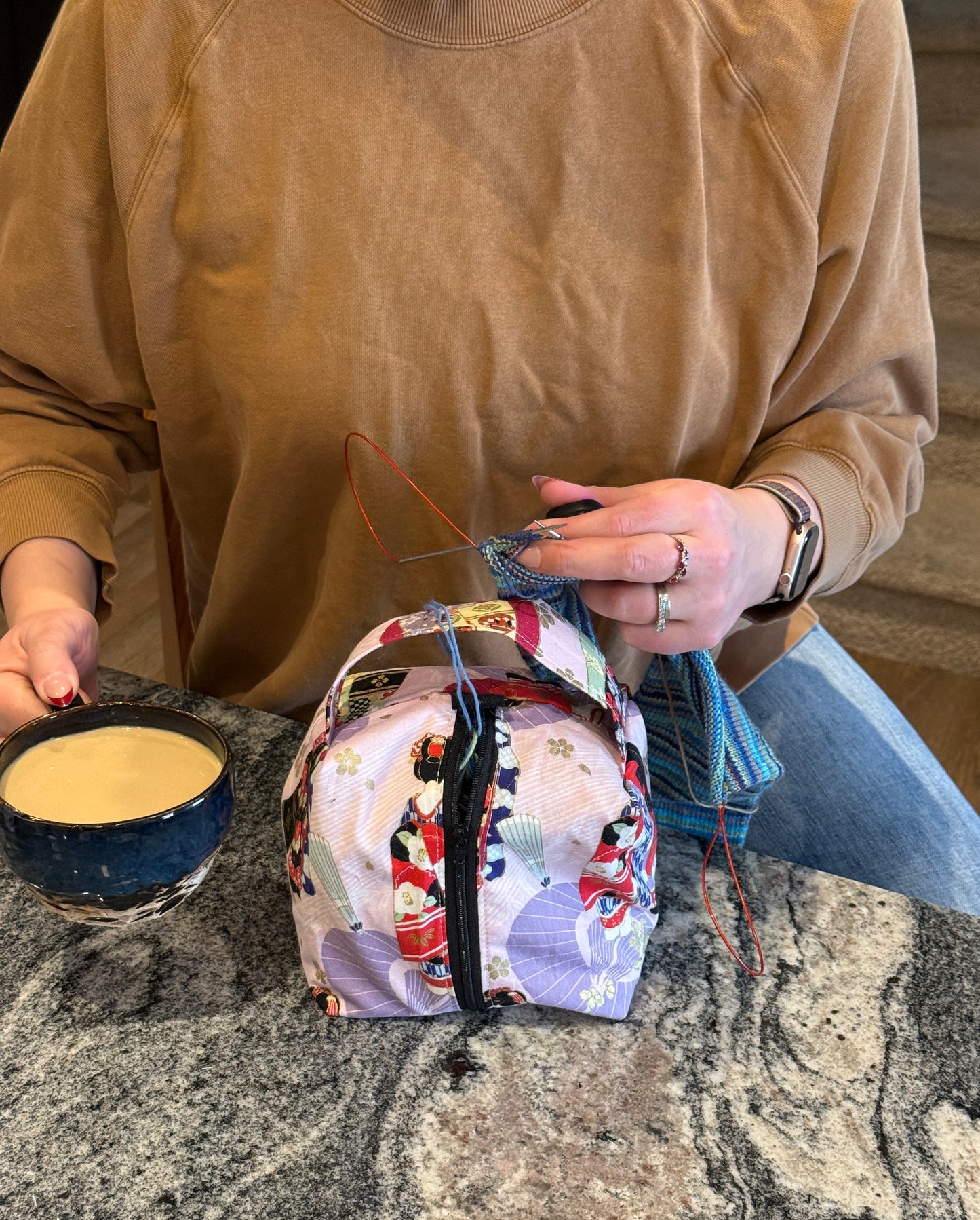 Small Box Bag | All the Other Prints | Japanese Fabrics Hand Chosen in Japan, Hand Crafted into Bags in Canada