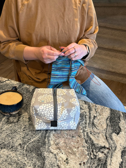 Small Box Bags | Dogs | Fabrics Hand Chosen in Japan, Bags Handmade in Alberta, Canada!