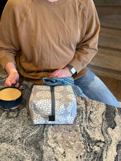 Small Box Bags | Dogs | Fabrics Hand Chosen in Japan, Bags Handmade in Alberta, Canada!