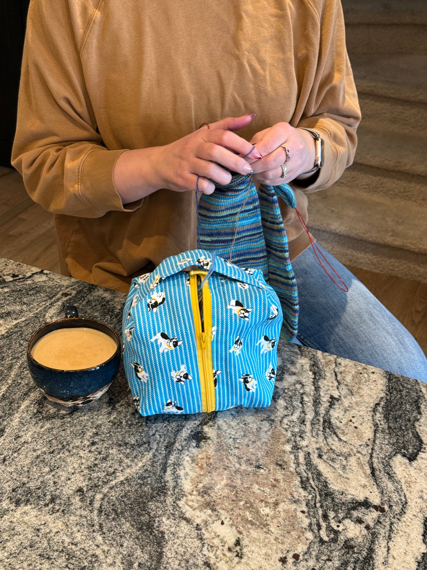 Small Box Bags | Dogs | Fabrics Hand Chosen in Japan, Bags Handmade in Alberta, Canada!