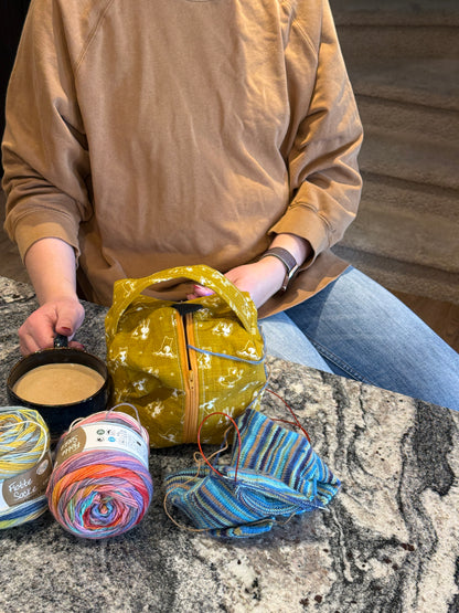 Small Box Bags | Dogs | Fabrics Hand Chosen in Japan, Bags Handmade in Alberta, Canada!