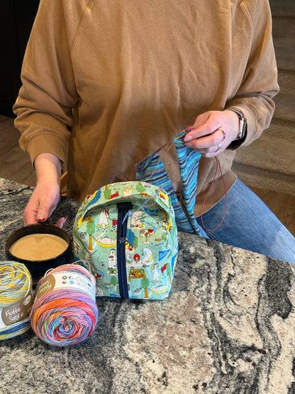 Pick Your Own | Small Box Bag | Animals | Japanese Fabrics Handcrafted into Bags in Alberta, Canada