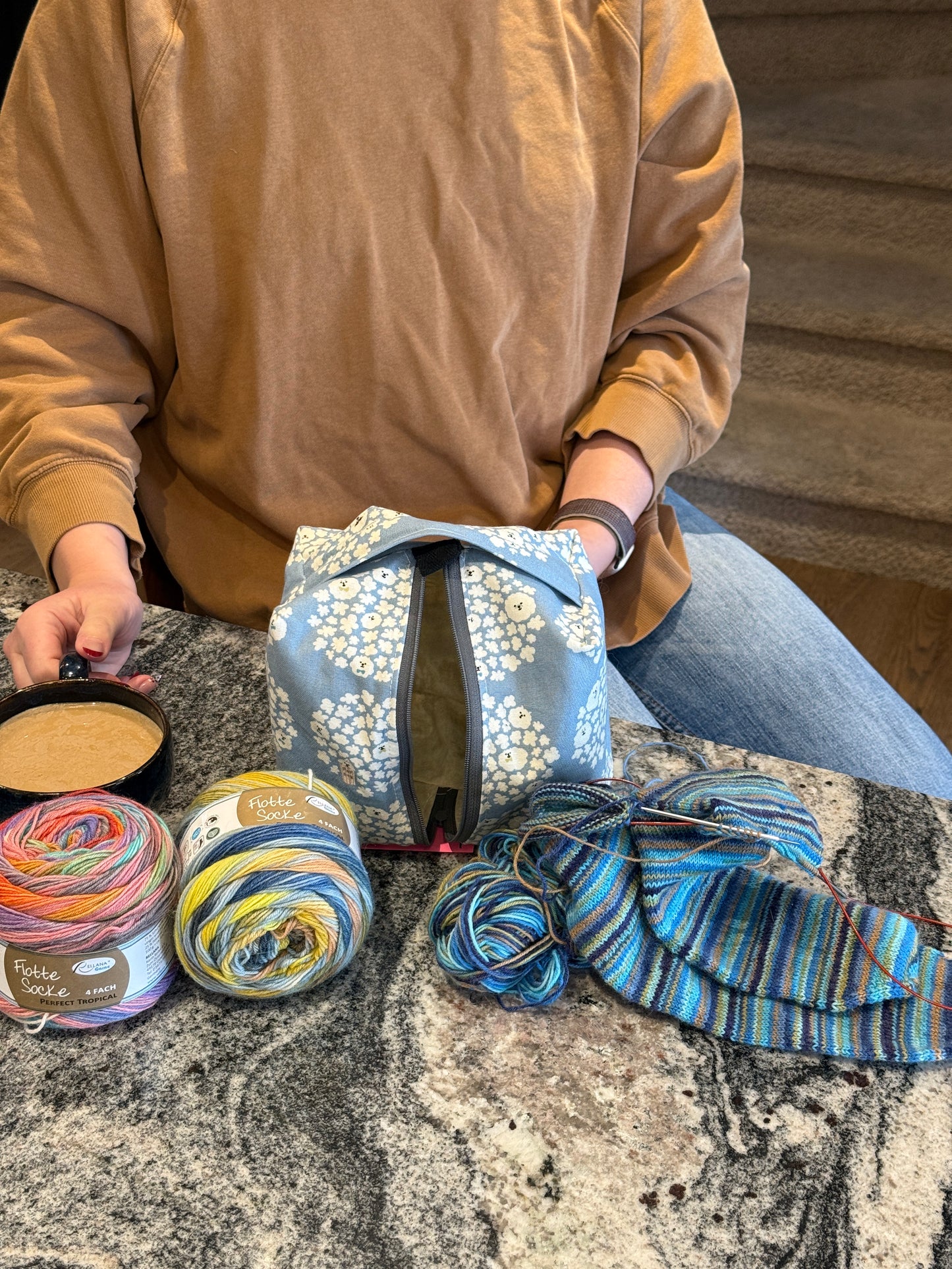 Small Box Bags | Dogs | Fabrics Hand Chosen in Japan, Bags Handmade in Alberta, Canada!