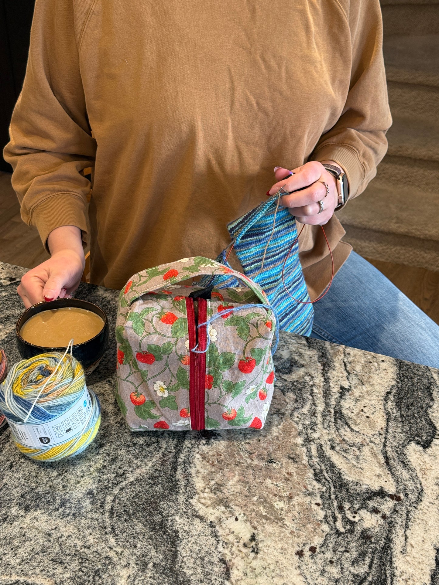 Small Box Bag | Food | Premium Japanese Fabrics Crafted into Bags in Alberta, Canada