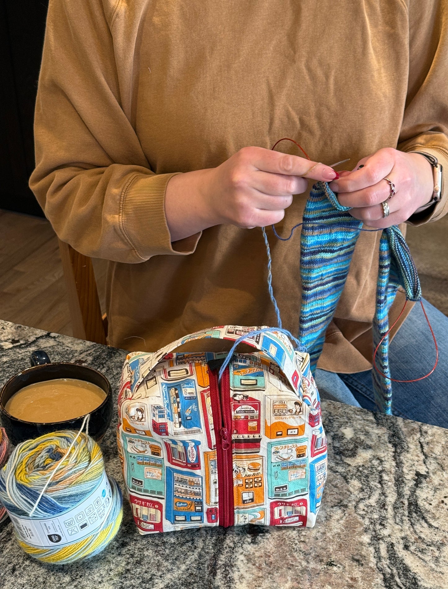 Small Box Bag | Food | Premium Japanese Fabrics Crafted into Bags in Alberta, Canada