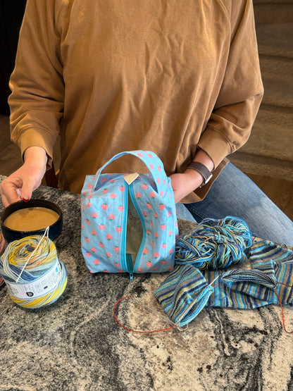 Small Box Bag | Food | Premium Japanese Fabrics Crafted into Bags in Alberta, Canada