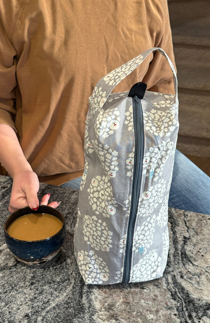 Large Box Bag | Fibre Arts Bag | Handmade in Alberta, Canada, From Hand Picked Japanese Fabrics