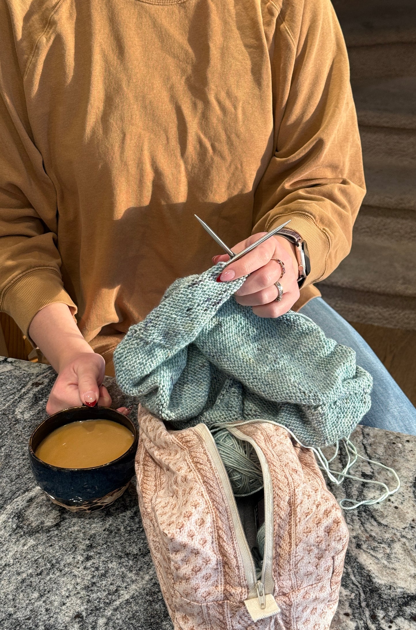 Large Box Bag | Fibre Arts Bag | Handmade in Alberta, Canada, From Hand Picked Japanese Fabrics