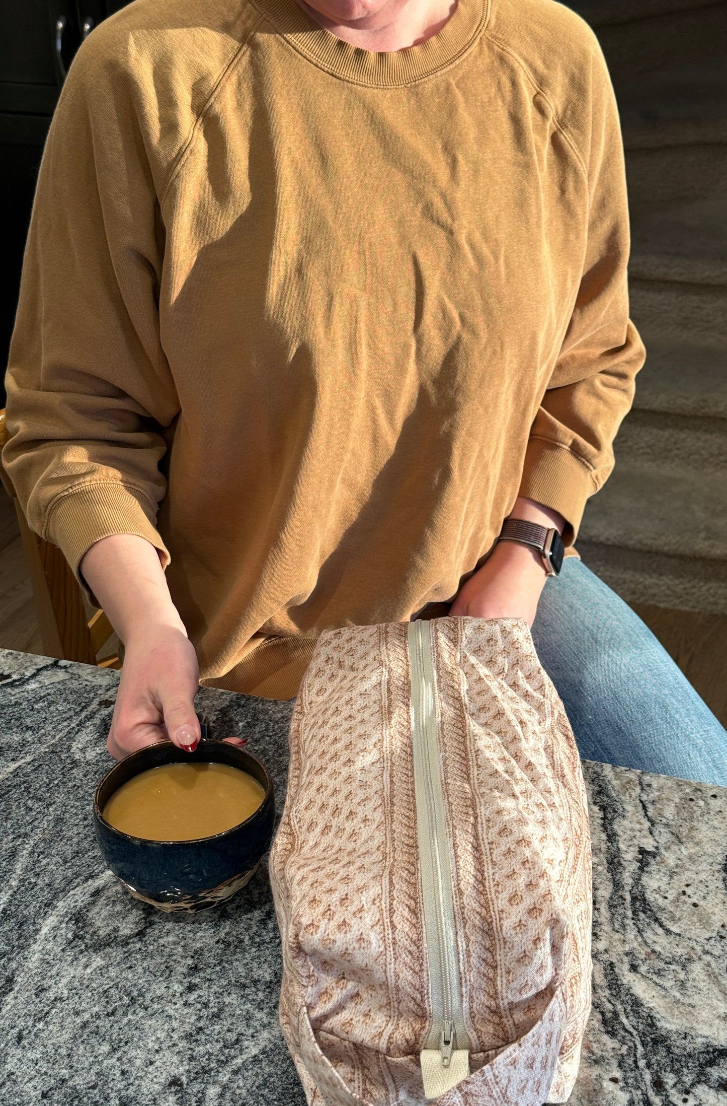 Large Box Bag | Fibre Arts Bag | Handmade in Alberta, Canada, From Hand Picked Japanese Fabrics