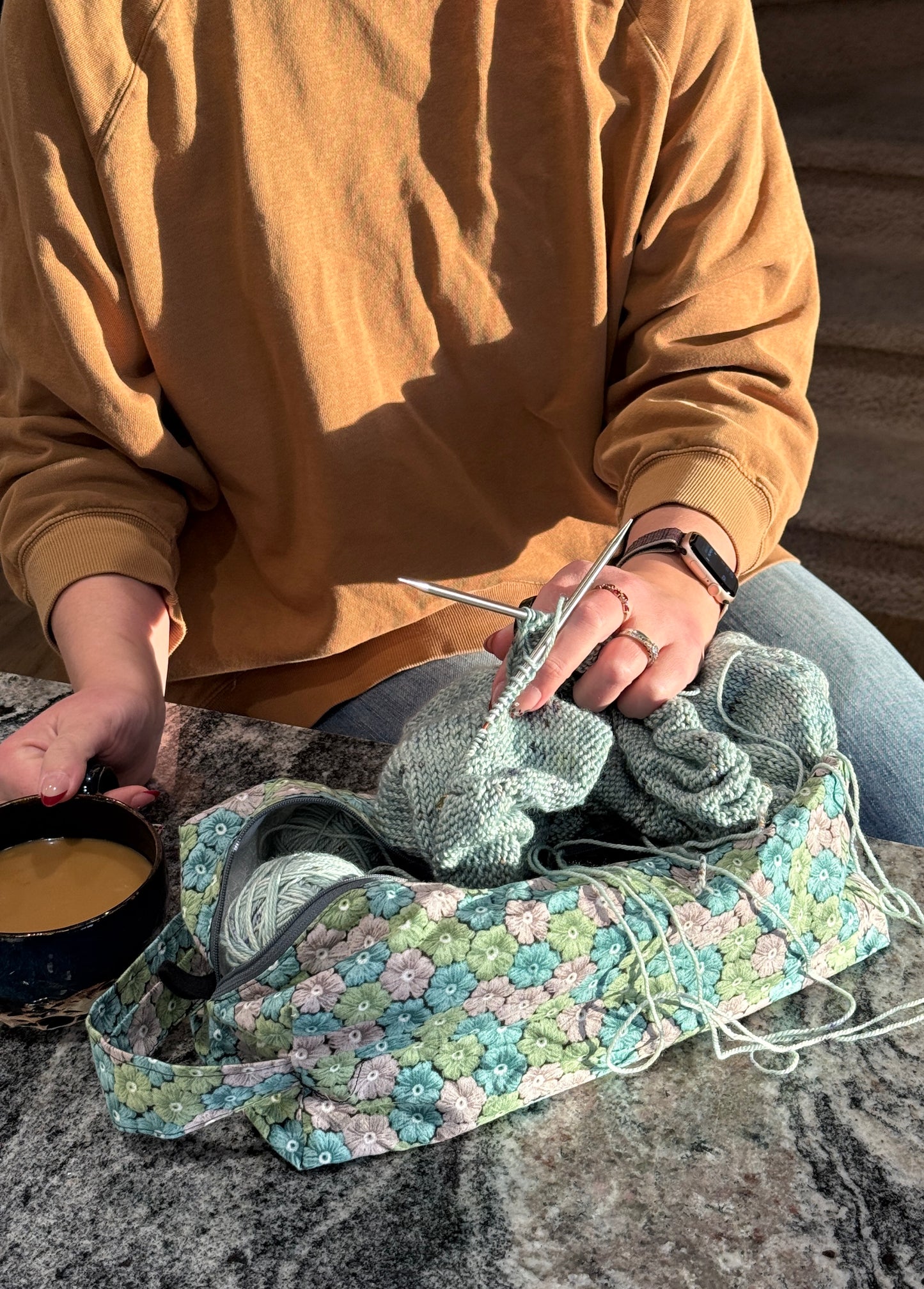 Large Box Bag | Fibre Arts Bag | Handmade in Alberta, Canada, From Hand Picked Japanese Fabrics