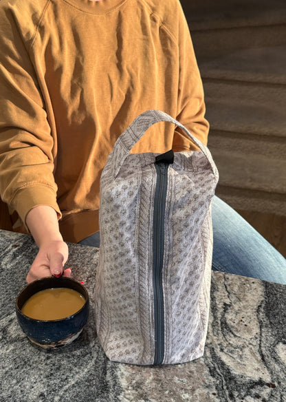 Large Box Bag | Fibre Arts Bag | Handmade in Alberta, Canada, From Hand Picked Japanese Fabrics