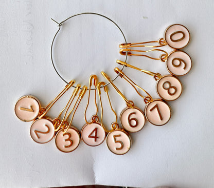 Counting Stitch Markers for Increases and Decreases in Knitting and Crochet