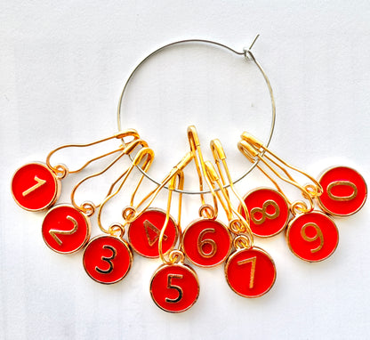 Counting Stitch Markers for Increases and Decreases in Knitting and Crochet