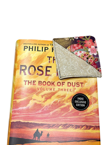 Corner Bookmarks | Fabric Bookmarks Made from Especially Selected Fabrics from Kyoto and Tokyo, Japan