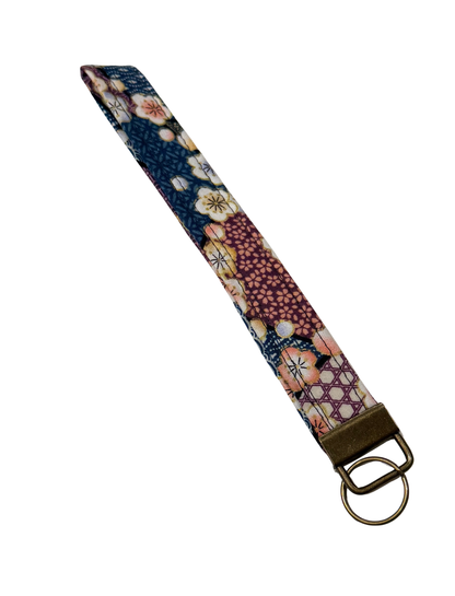 Wristlet | Keyfob | Japanese Fabric Accessory Made in Alberta, Canada