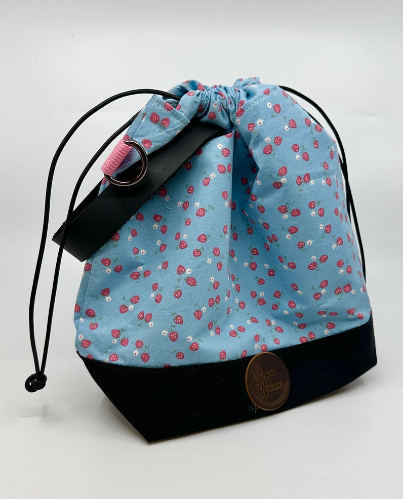 Kato Drawstring Bag | Foods | Fabrics Hand-Selected in Japan!