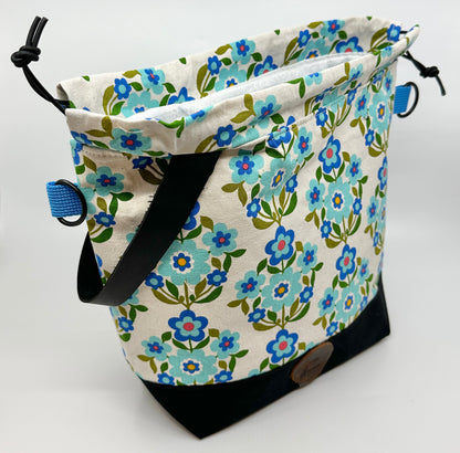 Kato Drawstring Bag | Florals | Fabrics Hand-Chosen in Japan