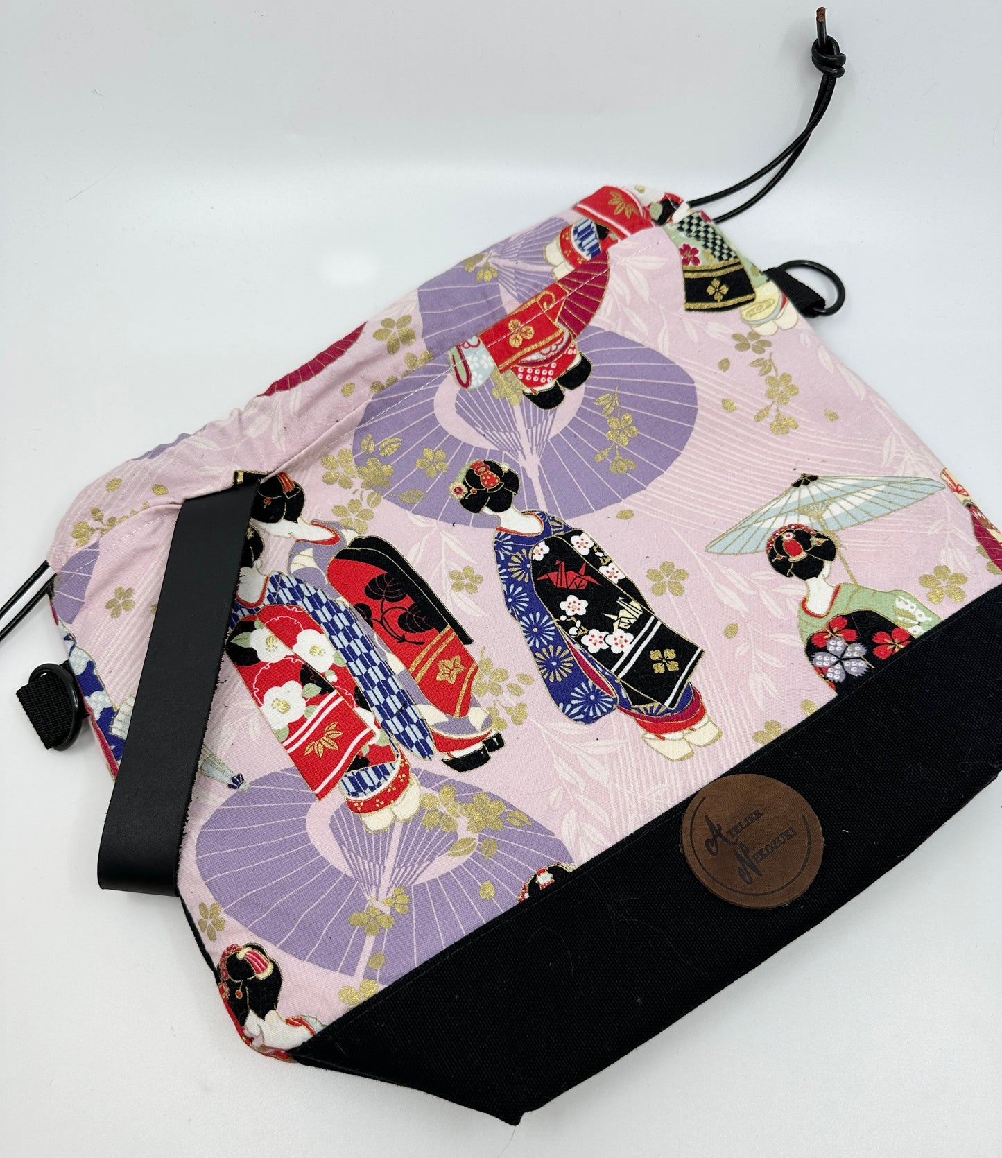 Kato Drawstring Bag | Japanese Motifs | Fabrics Hand-Selected in Japan