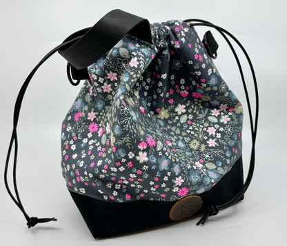 Kato Drawstring Bag | Florals | Fabrics Hand-Chosen in Japan