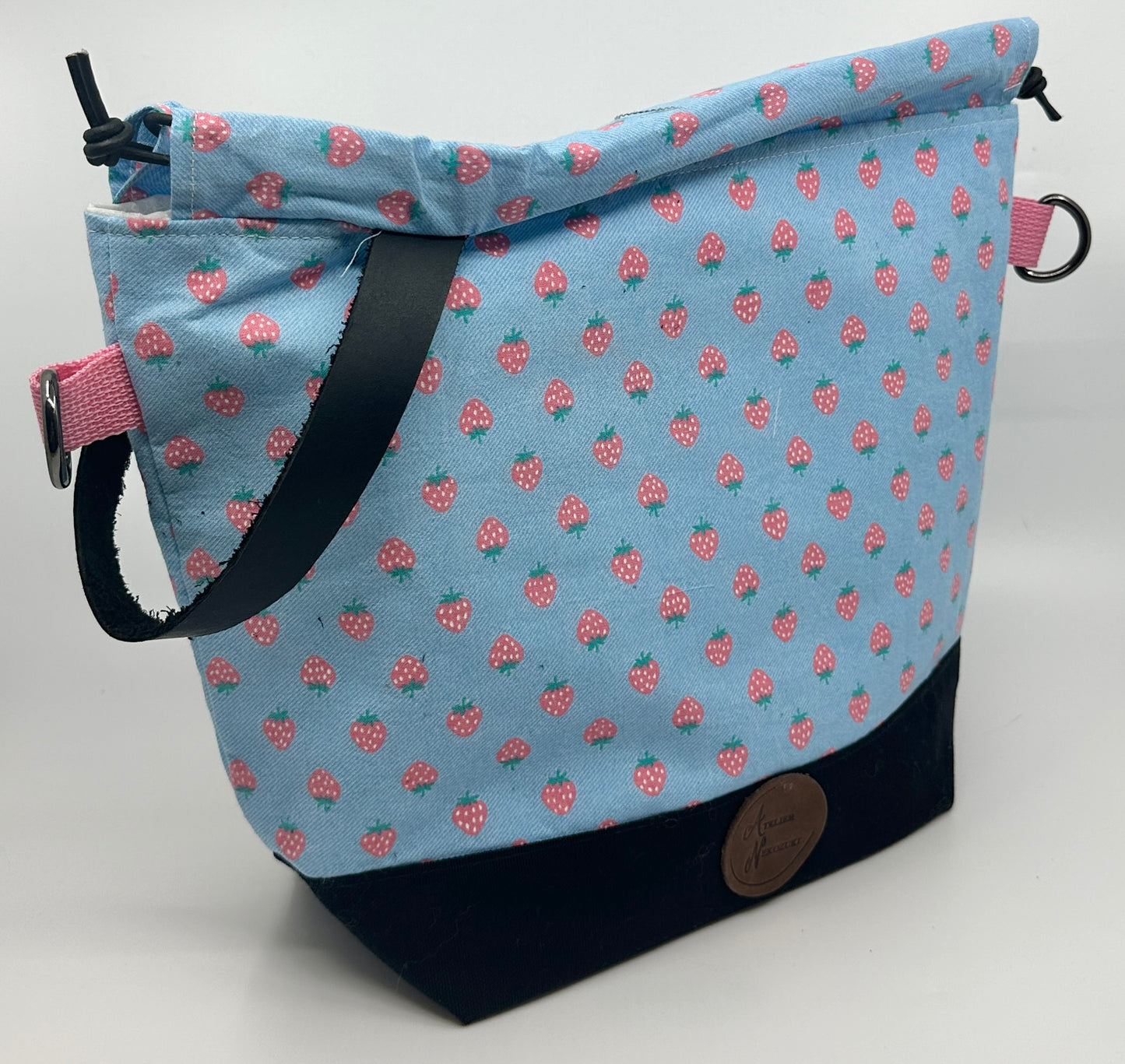 Kato Drawstring Bag | Foods | Fabrics Hand-Selected in Japan!