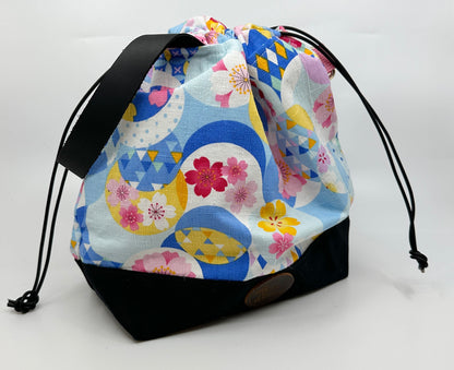 Kato Drawstring Bag | Japanese Motifs | Fabrics Hand-Selected in Japan