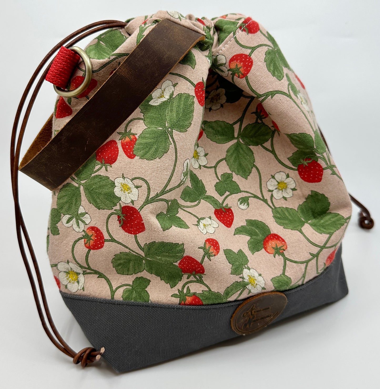 Kato Drawstring Bag | Foods | Fabrics Hand-Selected in Japan!