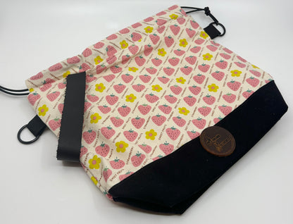 Kato Drawstring Bag | Foods | Fabrics Hand-Selected in Japan!