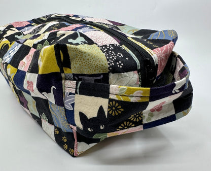 Large Box Bag | Cats | Japanese Prints Hand-Selected in Japan