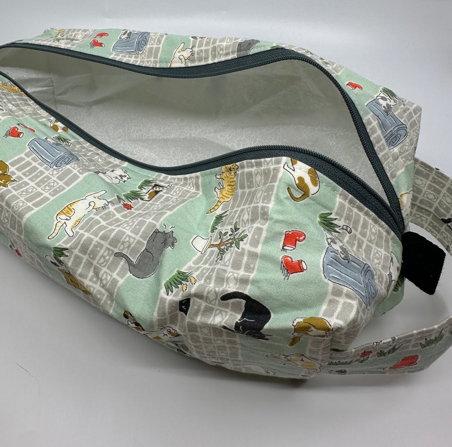 Large Box Bag | Cats | Japanese Prints Hand-Selected in Japan