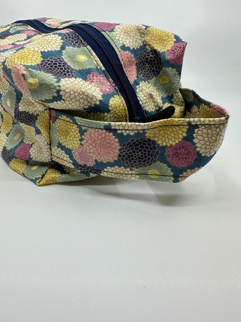 Large Box Bag | Florals | Japanese Flowers Assemble on These Hand-Selected Fabrics